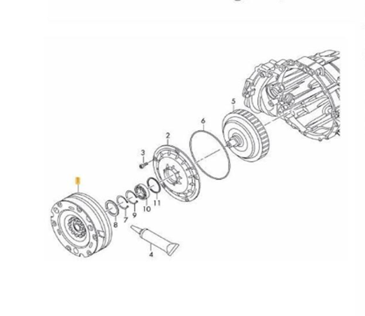 AUDI S-TRONIC CLUTCH PARTS