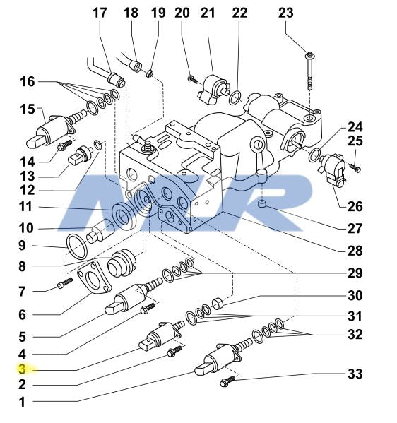 Lamborghini Gallardo pressure control valve 086927331A Audi R8 R-Tronic On-Off Valve 086927331A