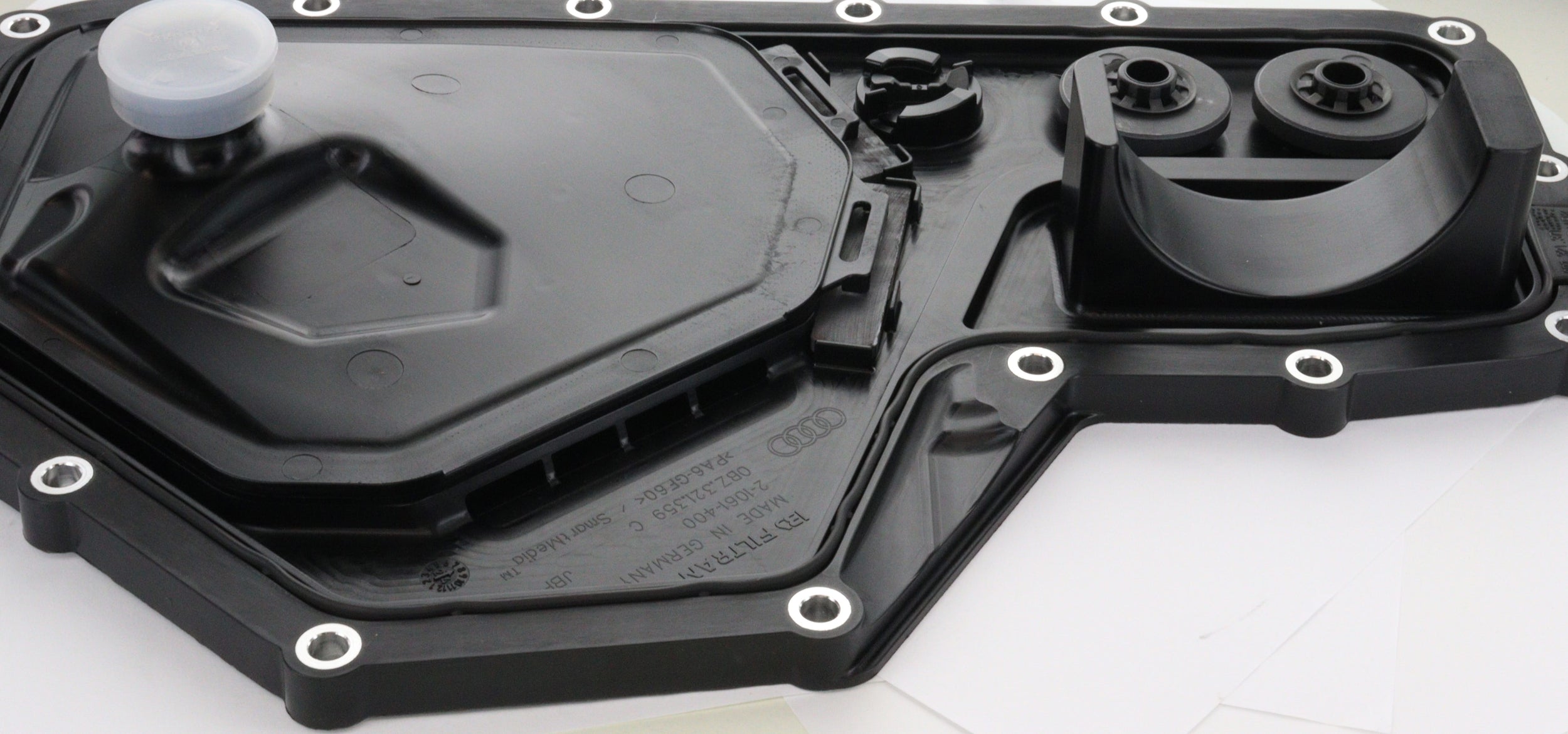 Audi R8 Transmission Oil Pan W/Gasket 0BZ321359C 0BZ321359B