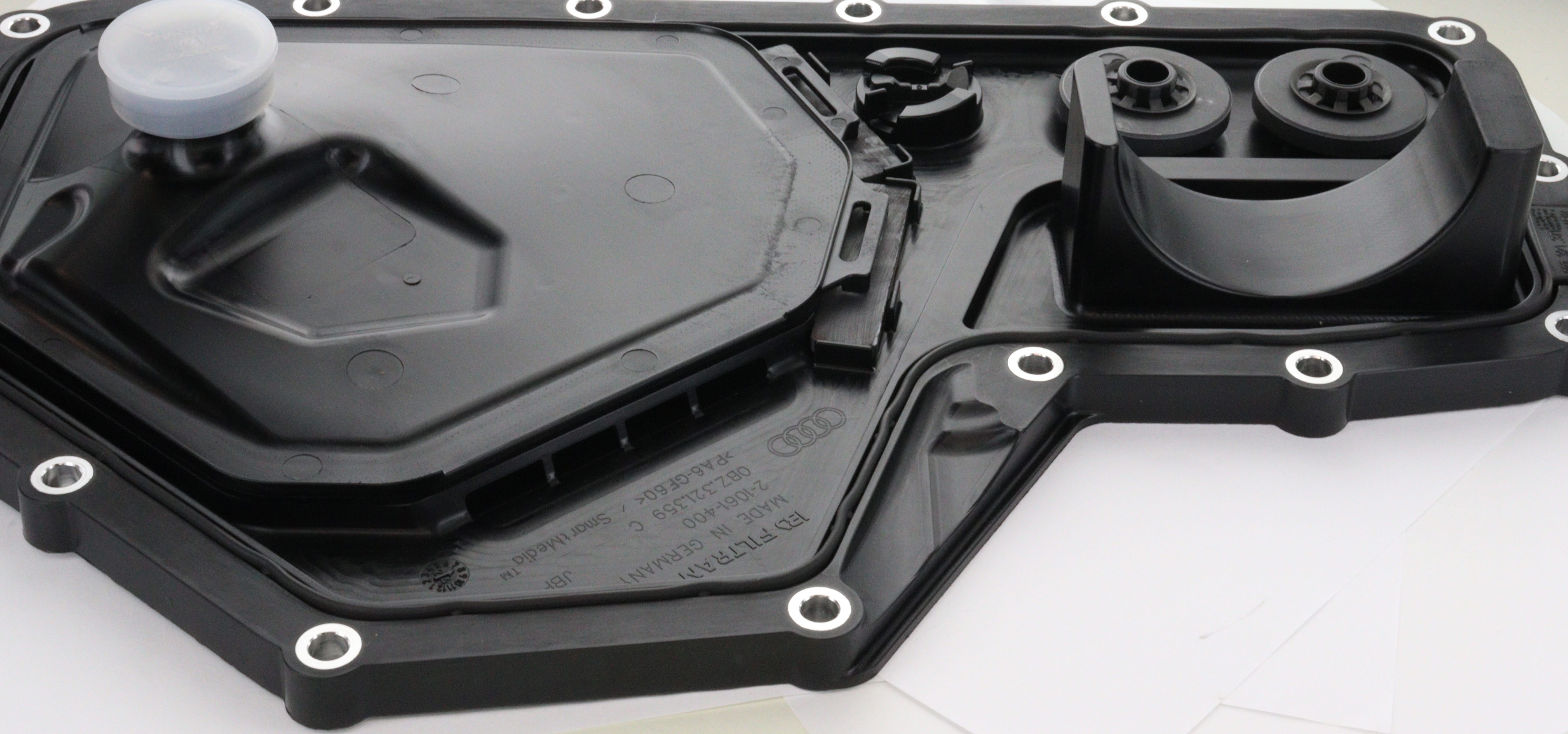 Audi R8 Transmission Oil Pan W/Gasket 0BZ321359C 0BZ321359B