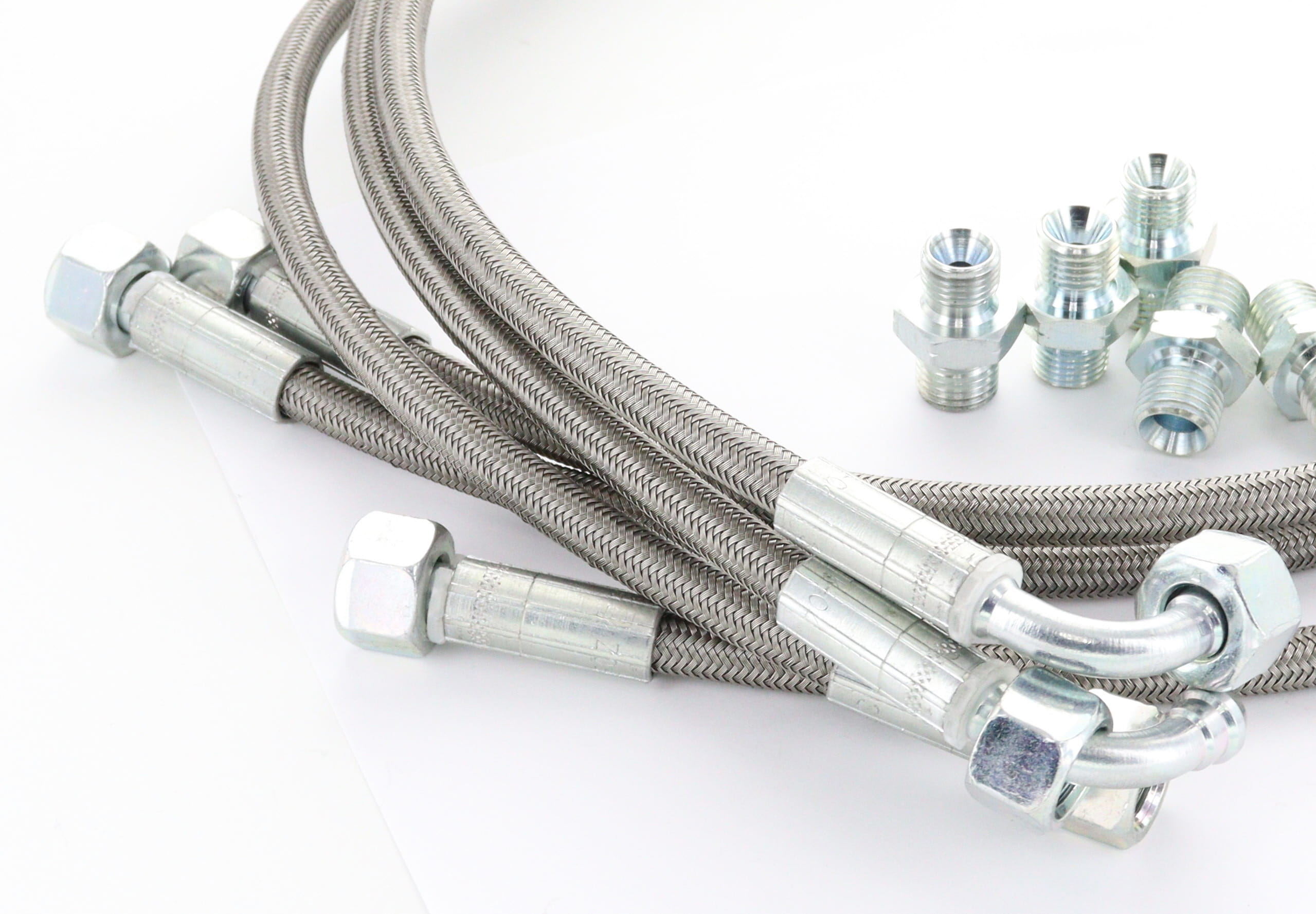 Mitsubishi AYC/ACD Pump Relocation Hoses Evo 4-9 MR580018 3520A076 MR580057