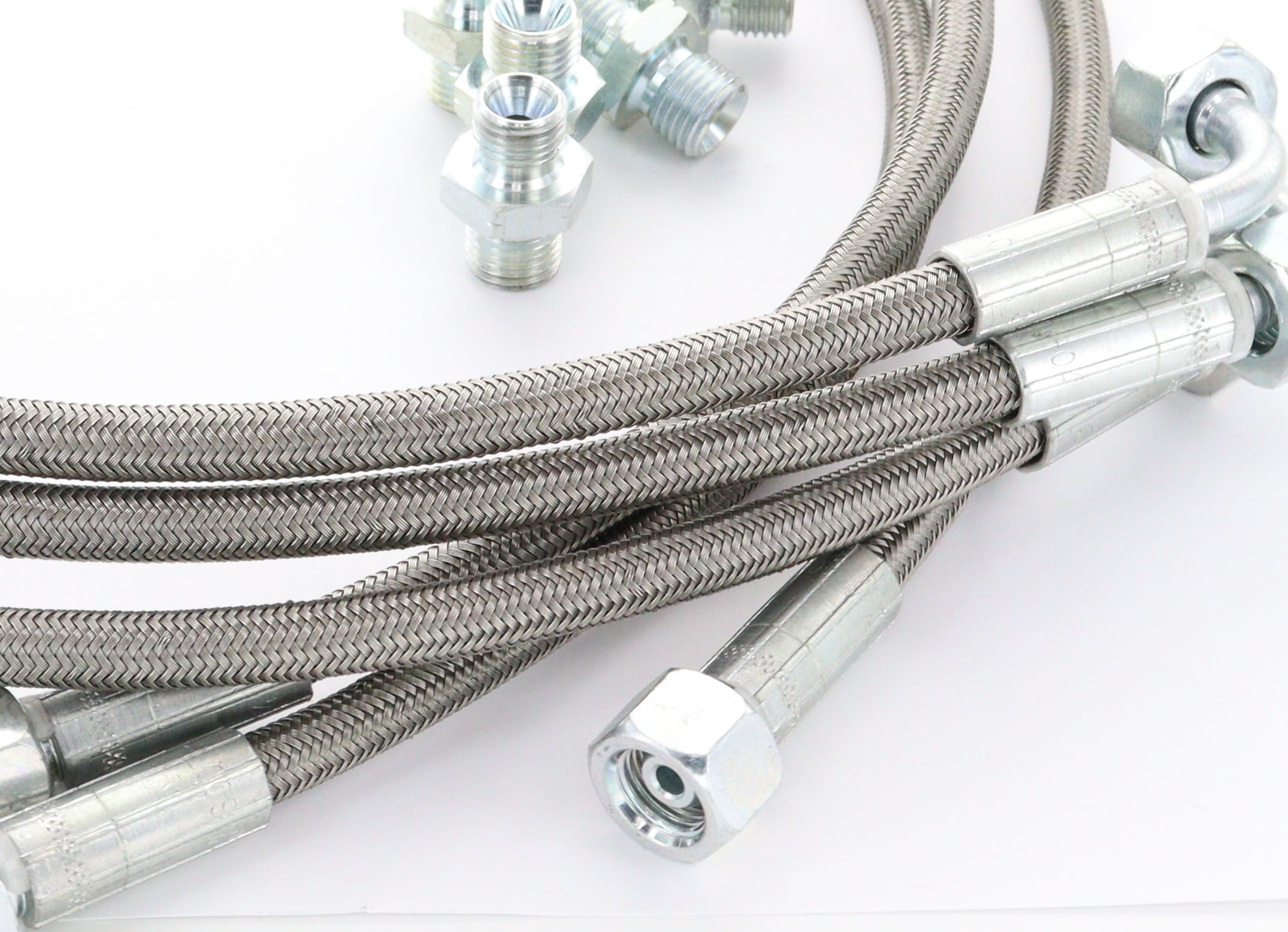 Mitsubishi AYC/ACD Pump Relocation Hoses Evo 4-9 MR580018 3520A076 MR580057