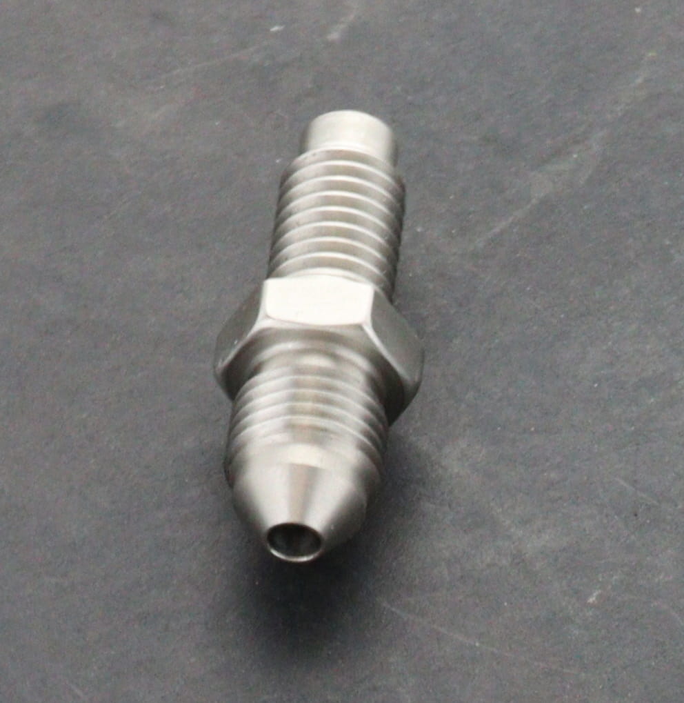 Brake Bleeder Hose Adaptor M8 x 1.25 – No.3 JIC