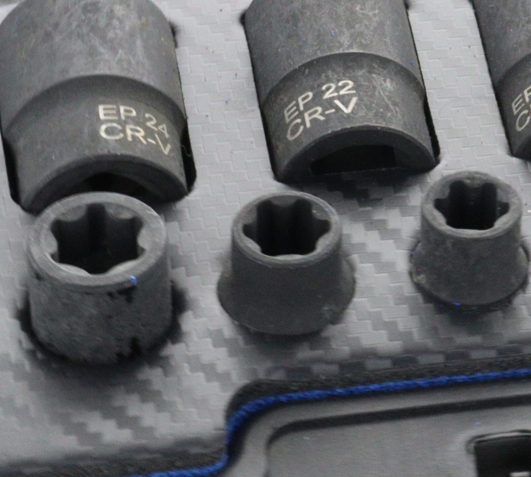 Tesla Battery Removal Socket Kit – 15 Piece External Torx Set
