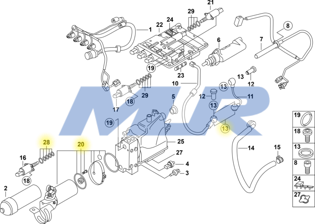 BMW M5/M6 SMG III Motor Kit - MLREng BMW M5/M6 SMG III Motor Kit - MLREng